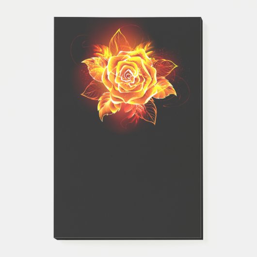 Roos voor bloei post-it® notes (Voorkant)