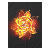 Roos voor bloei tafelkleed (Voorkant)