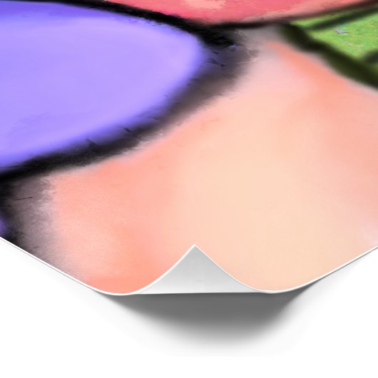 Roos voor jou Poster Art Perfect Poster (Hoek)