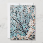 Roos voor zomerbloei kaart (Achterkant)