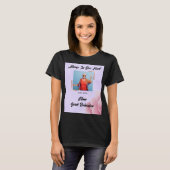 Roos Waterverf altijd in ons hart T-shirt (Voorkant volledig)