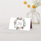 roos waterverf bloemen wangerschoen (Achterkant)