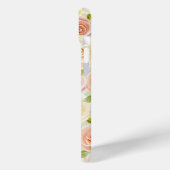 Roos waterverf Pattered Case-Mate iPhone Case (Achterkant / Links)