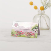 Roos Waterverf van de landweide weddenschap (Voorkant)