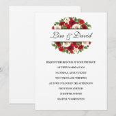 Roos Weddenschap Kaart (Voorkant / Achterkant)