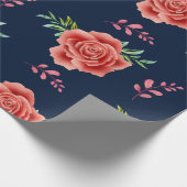 Roos Wedding Cadeaupapier (Hoek)