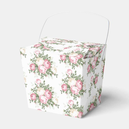  Roos Wedding Favor Box Bedankdoosjes (Voorkant Zijde)