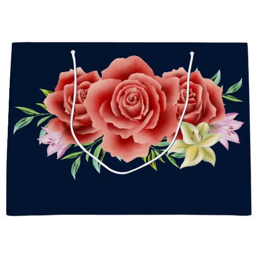 Roos Wedding Groot Cadeauzakje (Voorkant)