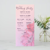  Roos Wedding Programme Programma (Staand voorkant)