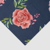 Roos Wedding Tissuepapier (Detail)