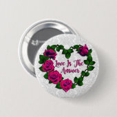 Roos Wijn Button (Voorkant /achterkant)