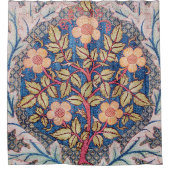 Roos Wreath, William Morris Douchegordijn (Voorkant)