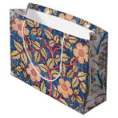 Roos Wreath, William Morris Large Gift Bag Groot Cadeauzakje (Achterkant Gekanteld)