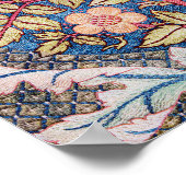 Roos Wreath, William Morris Poster (Hoek)