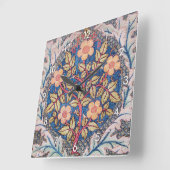 Roos Wreath, William Morris Vierkante Klok (Hoek)