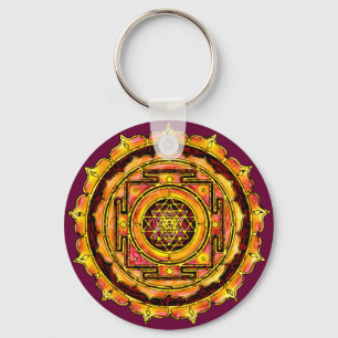 Roos Yantra Sleutelhanger