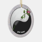 Roos Yin Yang ornamenten (Rechts)