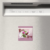 Roos zeep magneet (Insitu (Vaatwasser))