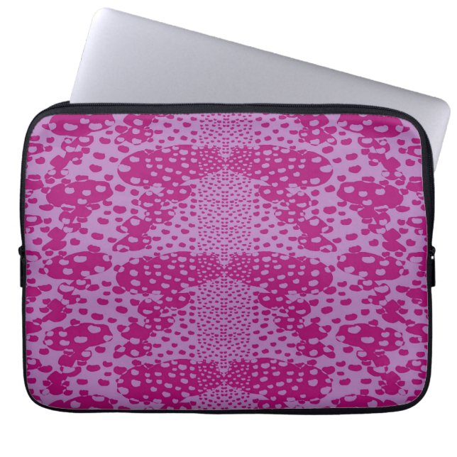 Roosbollenrozen Laptop Sleeve (Voorkant)