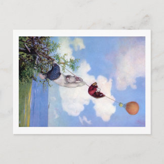 Roosevelt Beren Afstammen van Hot Air Ballon Briefkaart