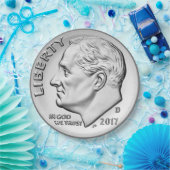 Roosevelt Bord Dime Paper (Feest)