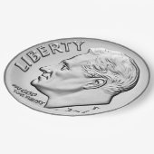 Roosevelt Bord Dime Paper (Gekanteld)