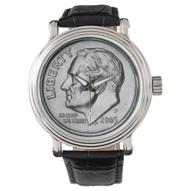 Roosevelt Dime Horloge (Voorkant)