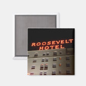 Roosevelt Hotel Magnet (Recto/Verso)
