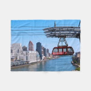 Roosevelt Island Tram Fleece Deken