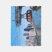 Roosevelt Island Tram Fleece Deken (Voorkant)