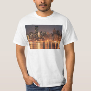 Roosevelt Island Uitzicht of the New York City Sky T-shirt