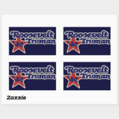 Roosevelt Truman 1944 Rechthoekige Sticker (Vel)