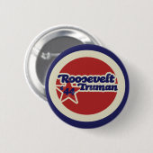 Roosevelt Truman 44 Ronde Button 5,7 Cm (Voorkant /achterkant)