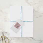 Roosknop Liefde Cadeaubijslags Cadeaulabel (Met Touw)