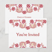 Roosmotief Kaart (Voorkant / Achterkant)