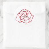 Roosstickers Ronde Sticker (Tas)