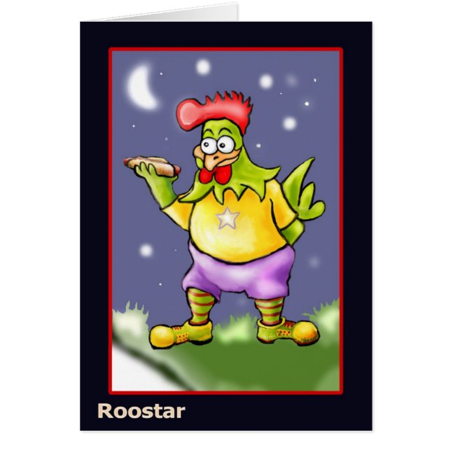 * Roostar met frankfurter * (Voorkant)