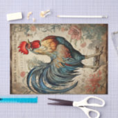 Rooster3 Tissuepapier (Craft)