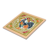 Rooster 3 tegeltje (Zijkant)