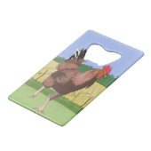 Rooster à la campagne (Dos Angle)