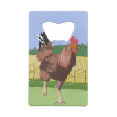 Rooster à la campagne (Dos)