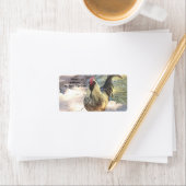 Rooster-Adresetiketten Etiket (Insitu)