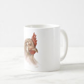 Rooster afdrukken op Mok (Voorkant rechts)