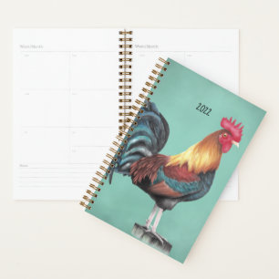 Rooster aquarelle