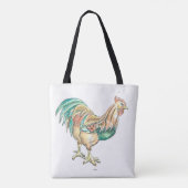 Rooster Art Draagtas (Achterkant)