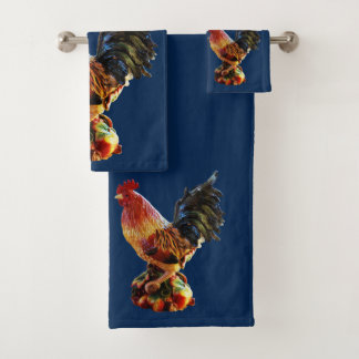 Rooster Bad Handdoek