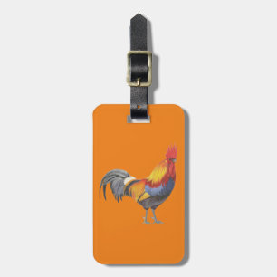Rooster Bagagelabel