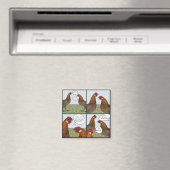 Rooster Bait Magneet (Insitu (Vaatwasser))