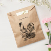 rooster bedankzakje (Gezegeld)