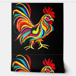 Rooster Behang